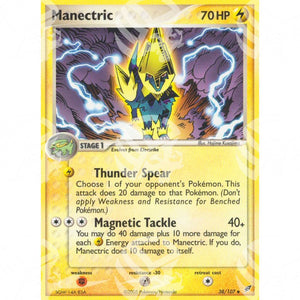 EX Deoxys - Manectric - 38/107 - Warcard - EX Deoxys - Manectric - 38/107 i prezzi più bassi sul mercato, solo da www.warcardshop.com! Carte singole, box, buste e mazzi.