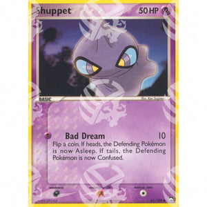 EX Power Keepers - Shuppet - 61/108 - Warcard - EX Power Keepers - Shuppet - 61/108 i prezzi più bassi sul mercato, solo da www.warcardshop.com! Carte singole, box, buste e mazzi.