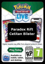 Live Code Card (Cetitan Blister) - Paradosso Temporale (Online Code Card)