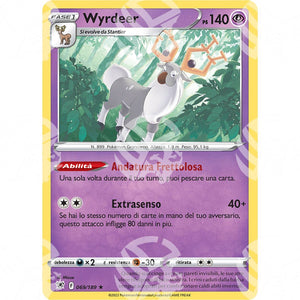 Lucentezza Siderale - Wyrdeer - Holo Rare 069/189 - Warcard - Lucentezza Siderale - Wyrdeer - Holo Rare 069/189 i prezzi più bassi sul mercato, solo da www.warcardshop.com! Carte singole, box, buste e mazzi.