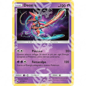 Tempesta Astrale - Deoxys - Holo Rare 67/168 - Warcard - Tempesta Astrale - Deoxys - Holo Rare 67/168 i prezzi più bassi sul mercato, solo da www.warcardshop.com! Carte singole, box, buste e mazzi.