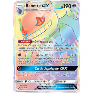 Tempesta Astrale - Banette GX - Rainbow Rare 174/168 - Warcard - Tempesta Astrale - Banette GX - Rainbow Rare 174/168 i prezzi più bassi sul mercato, solo da www.warcardshop.com! Carte singole, box, buste e mazzi.