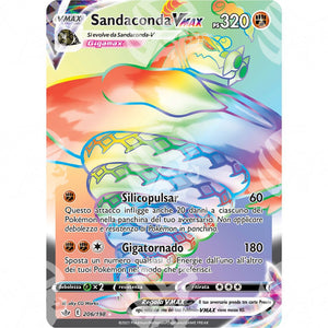 Regno Glaciale - Sandaconda VMAX - Secret Rare 206/198 - Warcard - Regno Glaciale - Sandaconda VMAX - Secret Rare 206/198 i prezzi più bassi sul mercato, solo da www.warcardshop.com! Carte singole, box, buste e mazzi.
