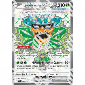 Crepuscolo Mascherato - Teal Mask Ogerpon ex - Ultra Rare 190/167 - Warcard - Crepuscolo Mascherato - Teal Mask Ogerpon ex - Ultra Rare 190/167 i prezzi più bassi sul mercato, solo da www.warcardshop.com! Carte singole, box, buste e mazzi.
