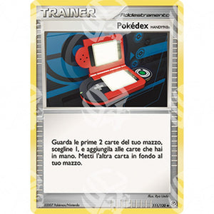 Diamante e Perla - Pokédex HANDY910is - 111/130 - Warcard - Diamante e Perla - Pokédex HANDY910is - 111/130 i prezzi più bassi sul mercato, solo da www.warcardshop.com! Carte singole, box, buste e mazzi.
