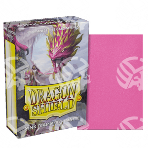 Dragon Shield - 100 Sleeves - MATTE PINK DIAMOND - Warcard
