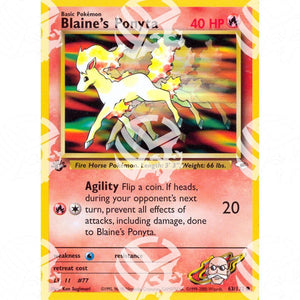 Gym Heroes - Blaine's Ponyta - 63/132 - Warcard - Gym Heroes - Blaine's Ponyta - 63/132 i prezzi più bassi sul mercato, solo da www.warcardshop.com! Carte singole, box, buste e mazzi.