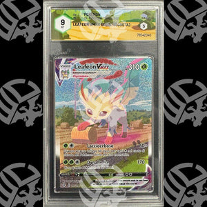 Leafeon VMAX Evoluzioni Eteree - GRAAD 9 - Warcard