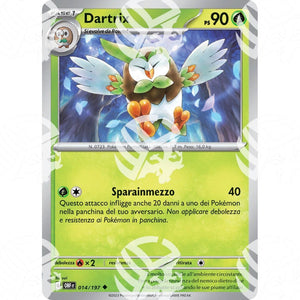 Ossidiana Infuocata - Dartrix - 014/197 - Warcard - Ossidiana Infuocata - Dartrix - 014/197 i prezzi più bassi sul mercato, solo da www.warcardshop.com! Carte singole, box, buste e mazzi.
