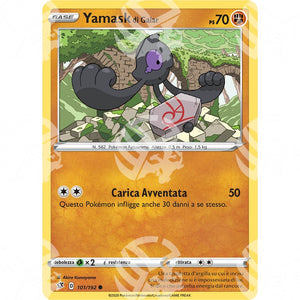 Fragore Ribelle - Galarian Yamask - 101/192 - Warcard - Fragore Ribelle - Galarian Yamask - 101/192 i prezzi più bassi sul mercato, solo da www.warcardshop.com! Carte singole, box, buste e mazzi.