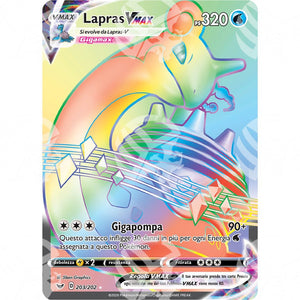 Spada & Scudo - Lapras VMAX - Rainbow 203/202 - Warcard - Spada & Scudo - Lapras VMAX - Rainbow 203/202 i prezzi più bassi sul mercato, solo da www.warcardshop.com! Carte singole, box, buste e mazzi.