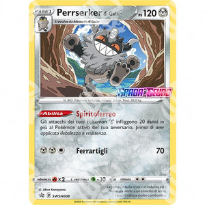 Black Star Promos - SWSH - Galarian Perrserker - Prerelease 008 - Warcard - Black Star Promos - SWSH - Galarian Perrserker - Prerelease 008 i prezzi più bassi sul mercato, solo da www.warcardshop.com! Carte singole, box, buste e mazzi.