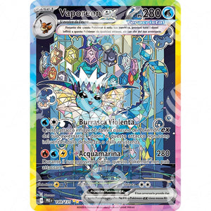 Evoluzioni Prismatiche - Vaporeon ex - Special Illustration Rare | 149/131 - Warcard