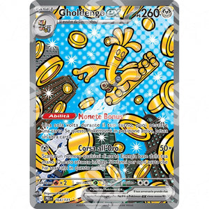Evoluzioni Prismatiche - Gholdengo ex - Special Illustration Rare | 164/131 - Warcard