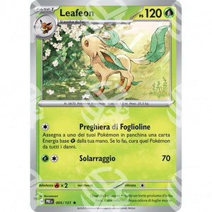 Evoluzioni Prismatiche - Leafeon - 005/131 - Warcard