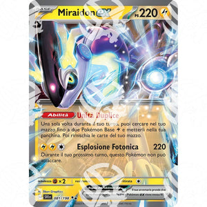 Scarlatto e Violetto - Miraidon ex - 081/198 - Warcard - Scarlatto e Violetto - Miraidon ex - 081/198 i prezzi più bassi sul mercato, solo da www.warcardshop.com! Carte singole, box, buste e mazzi.