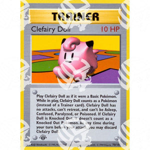 Set Base - Clefairy Doll - 70/102 - Warcard