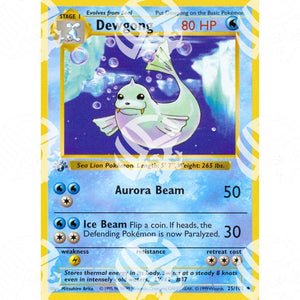 Set Base - Dewgong - 25/102 - Warcard