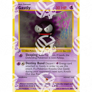 Set Base - Gastly - 50/102 - Warcard