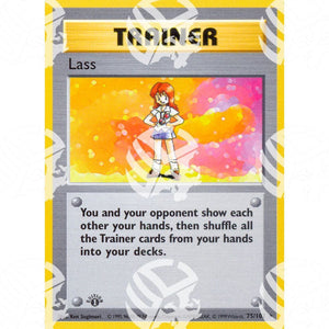 Set Base - Lass - 75/102 - Warcard