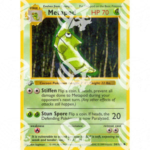 Set Base - Metapod - 54/102 - Warcard