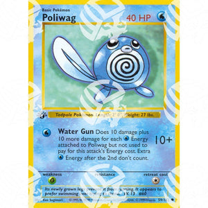 Set Base - Poliwag - 59/102 - Warcard