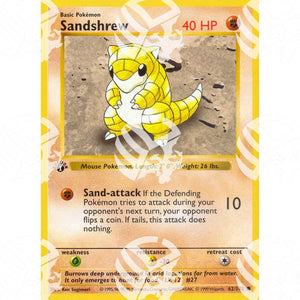 Set Base - Sandshrew - 62/102 - Warcard