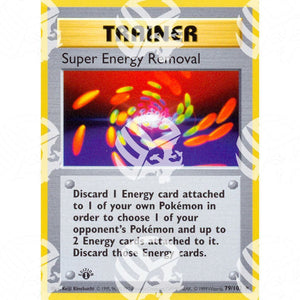 Set Base - Super Energy Removal - 79/102 - Warcard