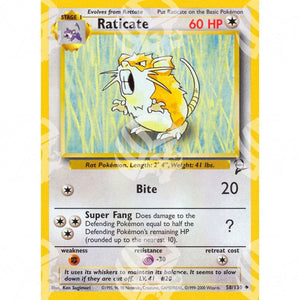 Set base 2 - Raticate - 58/130 - Warcard - Set base 2 - Raticate - 58/130 i prezzi più bassi sul mercato, solo da www.warcardshop.com! Carte singole, box, buste e mazzi.