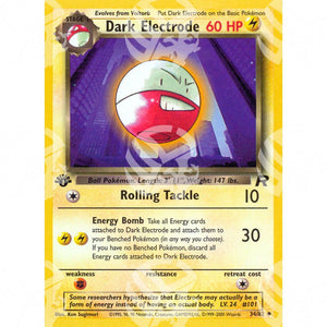 Team Rocket - Dark Electrode - 34/82 - Warcard - Team Rocket - Dark Electrode - 34/82 i prezzi più bassi sul mercato, solo da www.warcardshop.com! Carte singole, box, buste e mazzi.