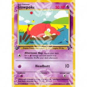 Team Rocket - Slowpoke - 67/82 - Warcard - Team Rocket - Slowpoke - 67/82 i prezzi più bassi sul mercato, solo da www.warcardshop.com! Carte singole, box, buste e mazzi.