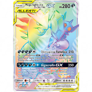 Sintonia Mentale - Mega Sableye & Tyranitar GX - Rainbow 245/236 - Warcard - Sintonia Mentale - Mega Sableye & Tyranitar GX - Rainbow 245/236 i prezzi più bassi sul mercato, solo da www.warcardshop.com! Carte singole, box, buste e mazzi.