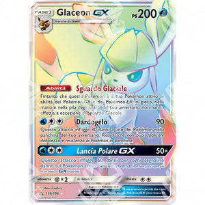 Ultraprisma - Glaceon GX - Secret Rare 159/156 - Warcard - Ultraprisma - Glaceon GX - Secret Rare 159/156 i prezzi più bassi sul mercato, solo da www.warcardshop.com! Carte singole, box, buste e mazzi.