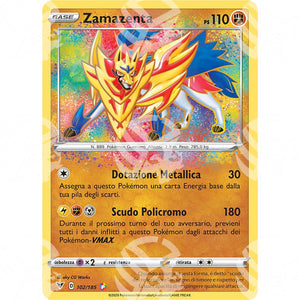 Voltaggio Sfolgorante - Zamazenta - 102/185 - Warcard - Voltaggio Sfolgorante - Zamazenta - 102/185 i prezzi più bassi sul mercato, solo da www.warcardshop.com! Carte singole, box, buste e mazzi.