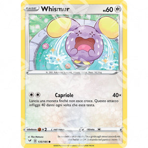 Voltaggio Sfolgorante - Whismur - 135/185 - Warcard - Voltaggio Sfolgorante - Whismur - 135/185 i prezzi più bassi sul mercato, solo da www.warcardshop.com! Carte singole, box, buste e mazzi.