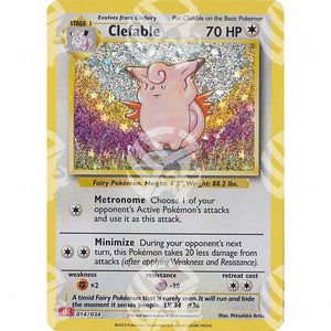 Classic: Charizard & Ho-Oh - Clefable - 014/034 - Warcard