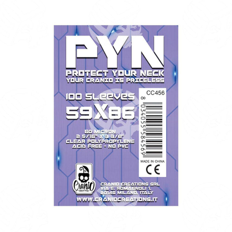 100 Bustine Protettive Perfect Size PYN Yu-Gi-Oh - Warcard