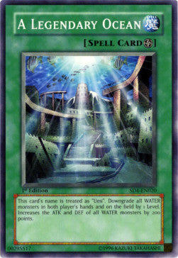 Un Oceano Leggendario - Structure Deck: Fury From The Deep (Common) [SD4-020]