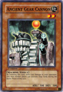 Cannone-Ingranaggio Antico - Structure Deck: Machine Re-Volt (Common) [SD10-016]