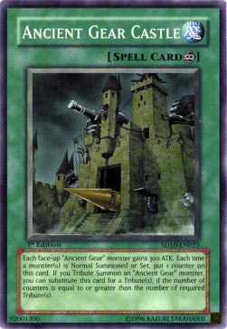 Castello-Ingranaggio Antico - Structure Deck: Machine Re-Volt (Common) [SD10-023]