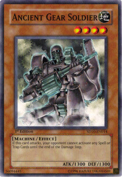 Soldato-Ingranaggio Antico - Structure Deck: Machine Re-Volt (Common) [SD10-014]