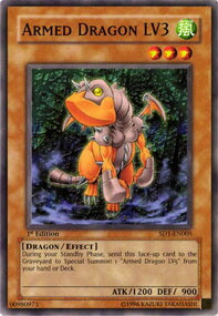 Drago Armato LV3 - Duelist Pack: Chazz Princeton (Common) [DP2-010]