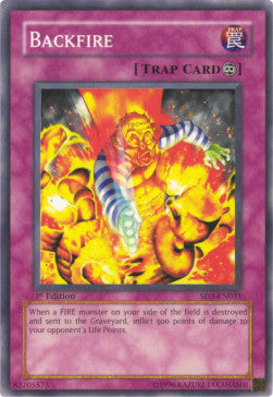 Fuoco di Ritorno - Structure Deck: Blaze of Destruction (Common) [SD3-031]