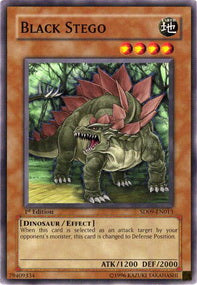Stegosauro Oscuro - Structure Deck: Dinosaur's Rage (Common) [SD09-013]