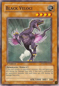 Velociraptor Nero - Phantom Darkness (Common) [PTDN-033]
