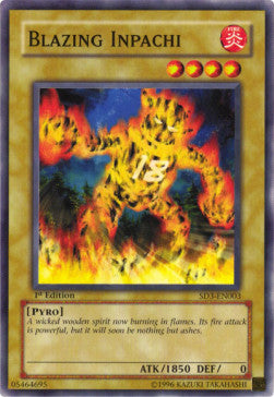 Inpachi Fiammeggiante - Structure Deck: Blaze of Destruction (Common) [SD3-003]