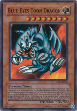 Drago Toon Occhi Blu - Dark Beginning 1 (Super Rare) [DB1-066]