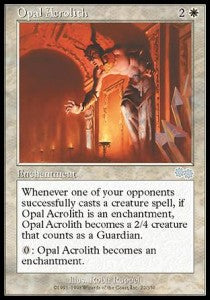 Acrolito Opalino - Saga di Urza (Uncommon) [USG-22]