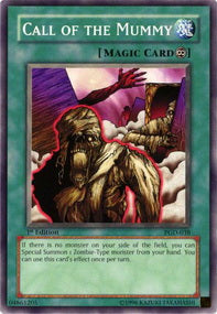 Richiamo della Mummia - Structure Deck: Zombie Madness (Common) [SD2-022]