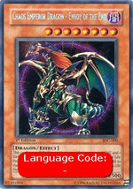 Drago Imperatore del Chaos - Emissario della Fine - Invasion of Chaos (Secret Rare) [IOC-000]